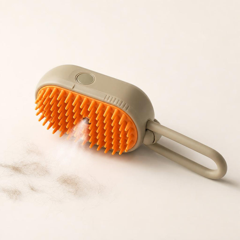 Cepillo a Vapor para Perros y Gatos: Adiós a los Pelos Sueltos